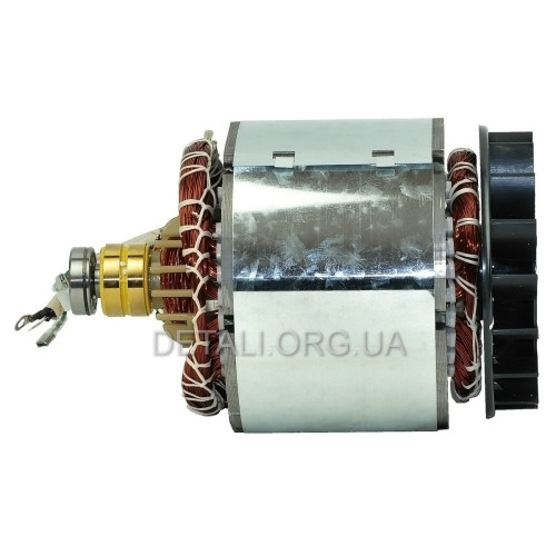 Электродвигатель в сборе (якорь+статор) генератора 168F (3.0 kWt 220V ) МЕДЬ