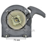 Стартер мотокосы VITALS BK5227h, Forte МК-143 (МЦ 94*67)