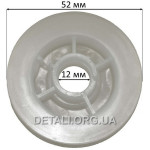 Бобіна стартера бензопили 2400 2 зачепи d52mm h23mm