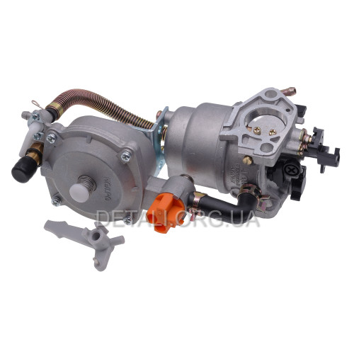 Карбюратор мотоблока, мотопомпы GX390, 188F (5-8 kWt) + (газовый редуктор)