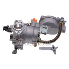 Карбюратор мотоблока, мотопомпы GX390, 188F (5-8 kWt) + (газовый редуктор) 2