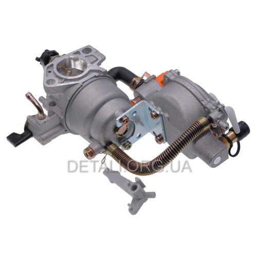 Карбюратор мотоблока, мотопомпы GX390, 188F (5-8 kWt) + (газовый редуктор)
