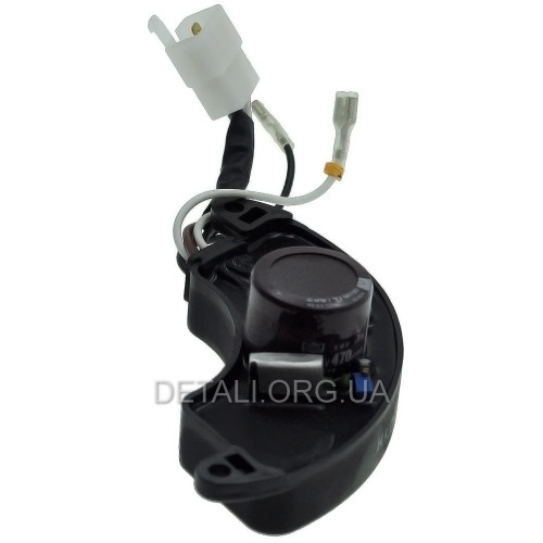 AVR регулятор напруги генератора 188F (220V) (470 мкф 250V) 4-6 кВт (пластик)