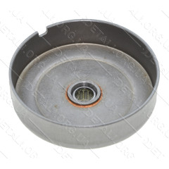 Чашка сцепления бензопилы OleoMac GS35C оригинал 50240214R (d63*66 / dвн8,5 6-з прямо h27) 2