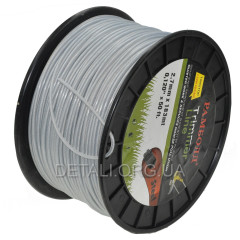Леска косильная круг d2,7 мм 3 LB (183 м) с металлическим тросиком 2