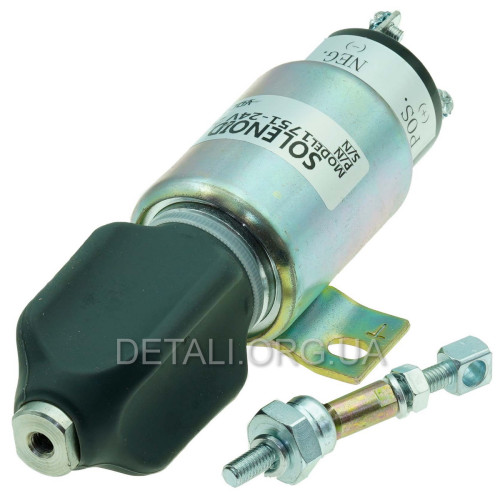 Соленоид (электромагнитный клапан) дизельного генератора 1751-24V 2W