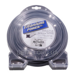 Професійна ліска тримера Oleo-Mac TITANIUM POWER Square (3*44 м/квадрат) оригінал