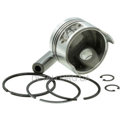 Поршень двигуна генератора (мотоблока) 186FA у зборі STD (d86/p-23mm h79) 2