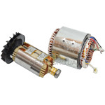 Электродвигатель в сборе (якорь+статор) генератора 188F (6.0 kWt 380V) МЕДЬ