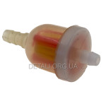 Фільтр паливний VJ Parts d6*D26*L52/27 циліндричний з паперовим елементом "MANLE"