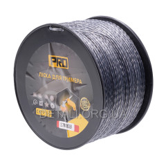 Леска косильная спираль d2.7 мм 3 LB (170 м) с кордом