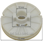 Бобіна (шків) стартера мотокоси Oleo Mac Sparta 37, 42 оригінал 004000132R