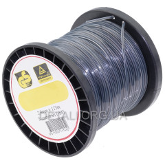 Ліска косильна квадрат d2 мм 1 LB (113 м) з кордом 2