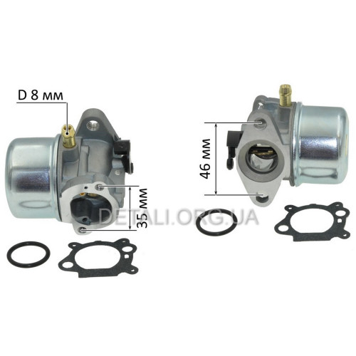 Карбюратор Briggs & Stratton 799868 498170 497586 498254 497314 497347 Carb 50-657