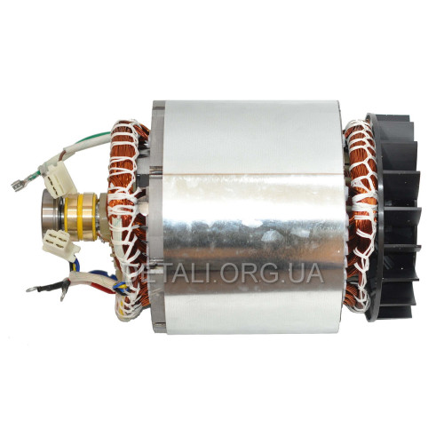 Электродвигатель в сборе (якорь+статор) генератора 188F (6,0 kWt 220V) медь