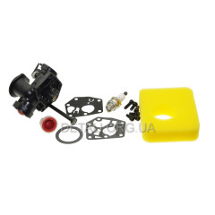 Карбюратор бензокоси Briggs &amp; Stratton 498809 Sprint Quattro Classic Engine 3,5 та 4 л повний збір 2