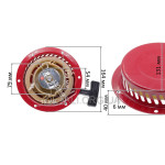 Стартер генератора 178F/186F 6/9 hp(6 отв d164mm)