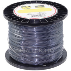 Леска косильная квадрат d2 мм 3 LB (340 м) с кордом