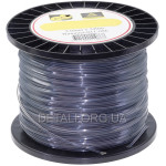 Леска косильная квадрат d2 мм 3 LB (340 м) с кордом