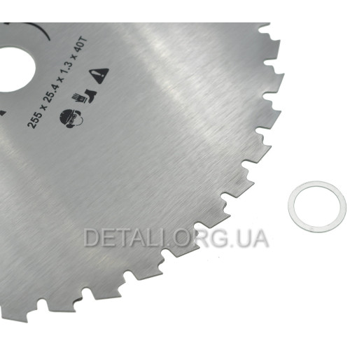 Нож триммера 40-T (D255x25,4) под напильник