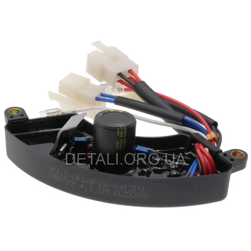Цифровий AVR регулятор генератора 3-8 кВт 380В 3-фази PRO X4(ZN)