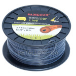 Ліска косильна круг d2.7 мм 3 LB (140 м) з кордом
