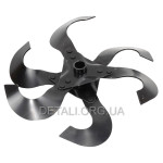 Насадка на мотокосу культиватор 9T D28mm 6 ножів VJ Parts