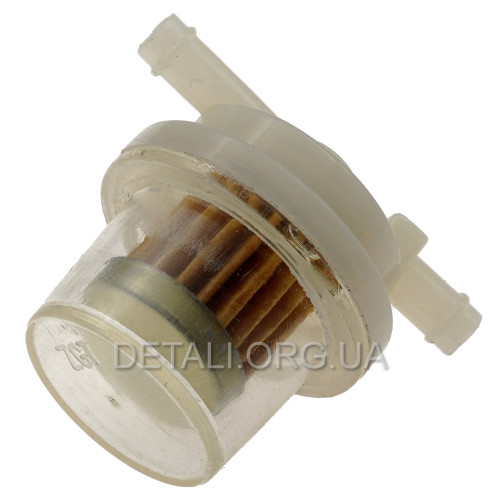 Фільтр паливний VJ Parts d7*D36*L50/33 циліндричний з паперовим елементом "KМ"