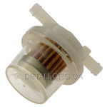 Фільтр паливний VJ Parts d7*D36*L50/33 циліндричний з паперовим елементом "KМ"
