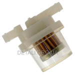Фильтр топливный VJ Parts d7*D36*L50/33 цилиндрический с бумажным элементом "KМ"