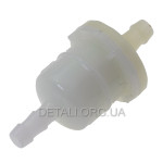 Фільтр паливний VJ Parts d7*D27*L57/27 циліндричний з паперовим елементом "KМ"