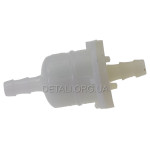 Фільтр паливний VJ Parts d7*D27*L57/27 циліндричний з паперовим елементом "KМ"