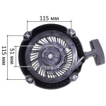 Стартер двигателя Briggs&Stratton new 591301