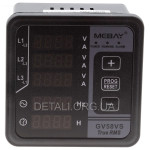 Цифровий вольтметр/амперметр Mebay GV58VS трифазного генератора