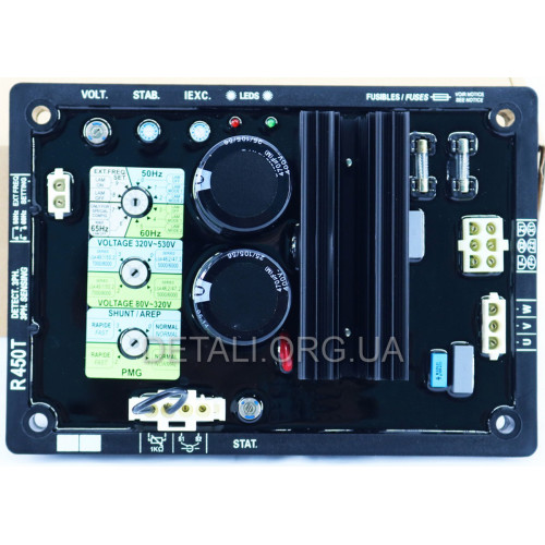 AVR регулятор напряжения генератора Leroy Somer R450T