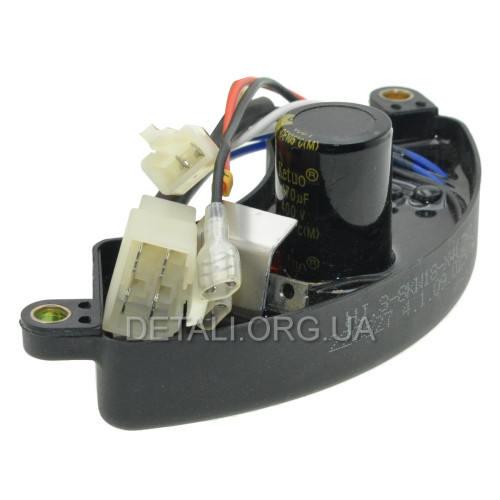 Цифровий AVR регулятор генератора 3-8 кВт 220В 1-фаза PRO X4(ZN)