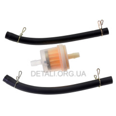 Фильтр топливный VJ Parts комплект d6*D29*L53/28 цилиндрический с бумажным элементом+магнит "MANLE"