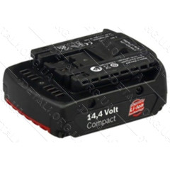 Аккумулятор BOSCH 14,4V 1,3 А*Ч LiIon (2607336150)