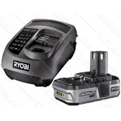 Аккумуляторная батарея и зарядное устройство RYOBI BLK1820