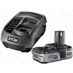 Аккумуляторная батарея и зарядное устройство RYOBI BLK1820
