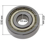 10шт Подшипник 6200 ZZ 10*30*9 металл
