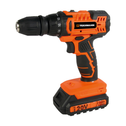 Шуруповерт акумуляторний Tekhmann TCD-18/2 BS Kit