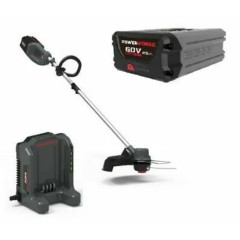 Бесщеточный аккумуляторный триммер PowerWorks 60V с АКБ 2.5Ah и ЗУ PD60LTK25