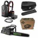 Акумуляторна пилка greenworks 82v greenworks 80v