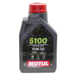 Масло для 4-х тактных двигателей 4Т MOTUL 5100 4T 10W-30 1л 2