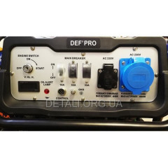 Генератор бензиновый Def’pro 10000 электростартер (220 В / 7,5-8,5 кВт) 2