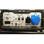 Генератор бензиновий Def'pro 10000 електростартер (220 В / 7,5-8,5 кВт)