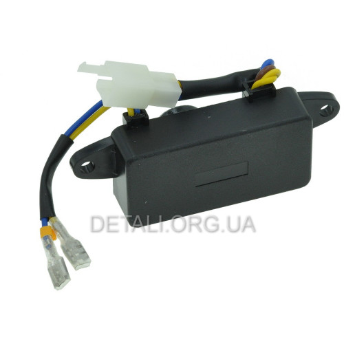 AVR регулятор напруги генератора 168F (220V) (220мкф 250V) (1-3 кВт) прямокутний