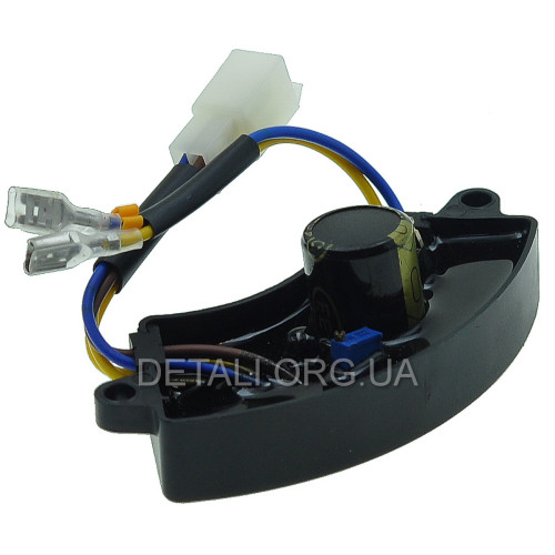 AVR регулятор напряжения генератора 168F (220V) (220мкф 250V) (2 квт) пластик ( сегмент )