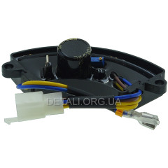 AVR регулятор напруги генератора 168F (220V) (220мкф 250V) (2 кВт) пластик DK 2